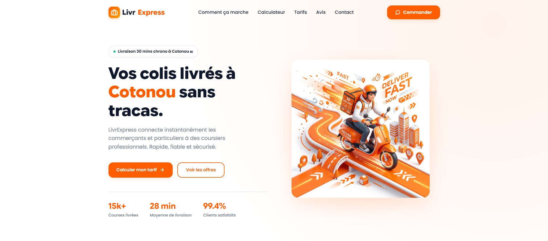 Plateforme de Livraison de Colis