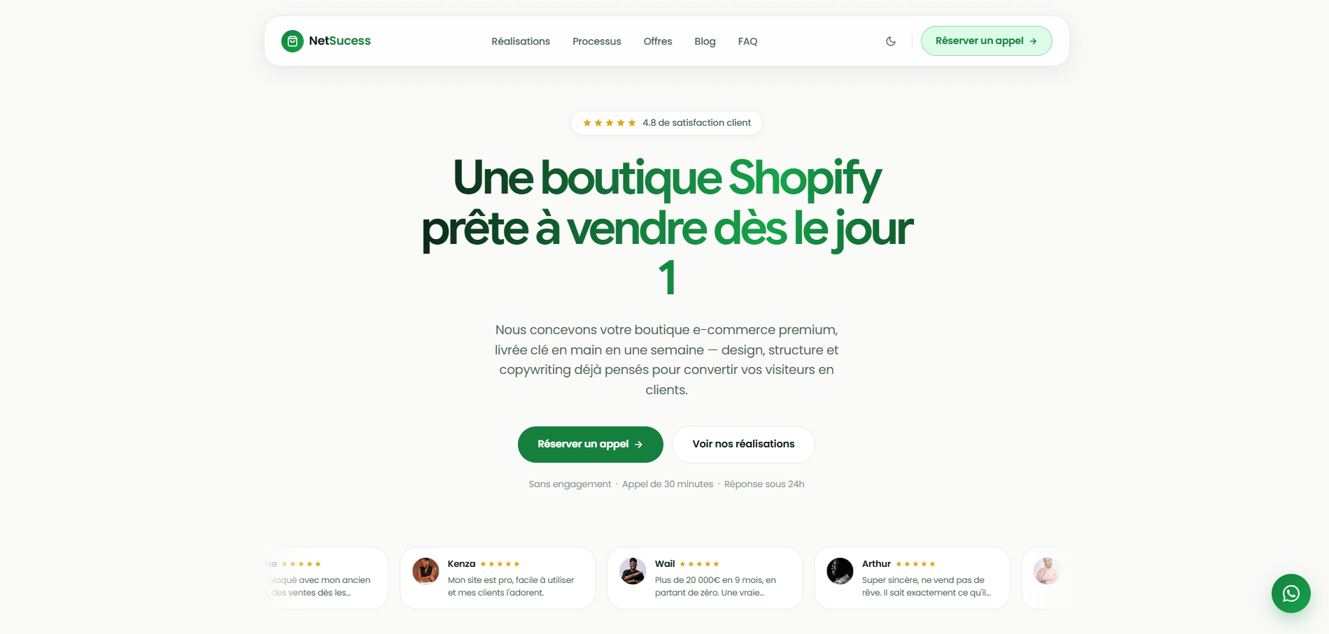 Site Web Netsucess